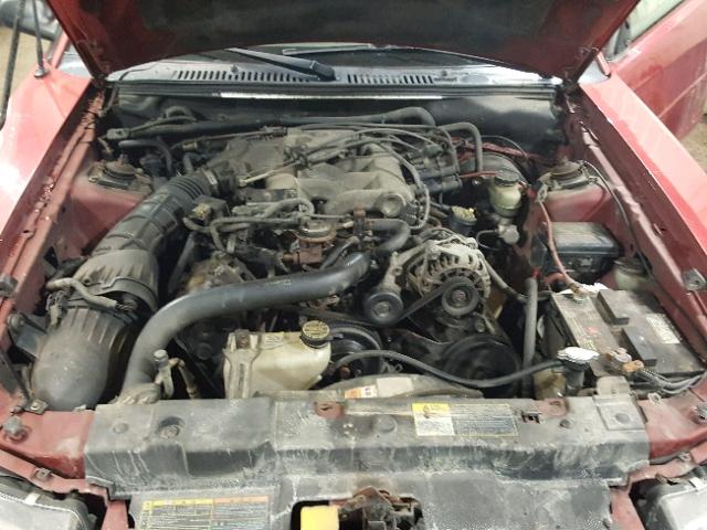 1FAFP44441F196457 - 2001 FORD MUSTANG RED photo 7