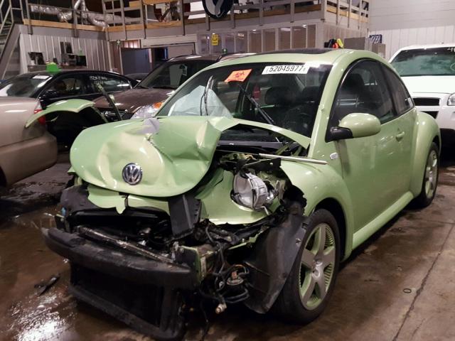 3VWCD21C73M417653 - 2003 VOLKSWAGEN NEW BEETLE 绿色 照片 2