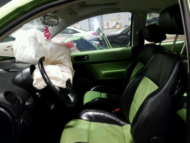 3VWCD21C73M417653 - 2003 VOLKSWAGEN NEW BEETLE 绿色 照片 5