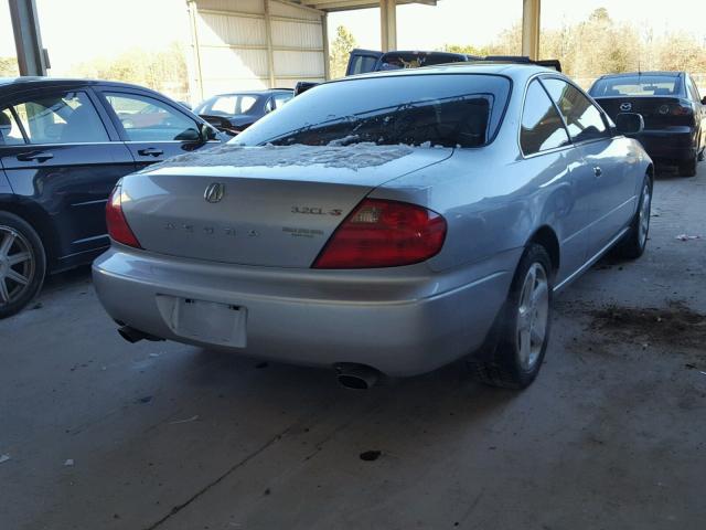 19UYA42672A005655 - 2002 ACURA 3.2CL TYPE GRAY photo 4