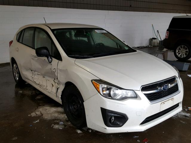 JF1GPAA64E8281155 - 2014 SUBARU IMPREZA BA WHITE photo 1