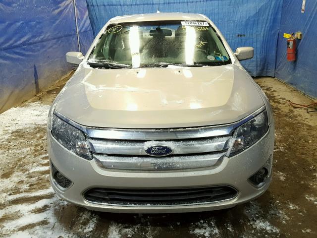 3FAHP0CG0AR415334 - 2010 FORD FUSION SEL BEIGE photo 9