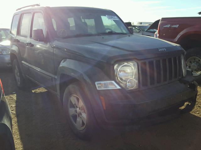 1J8GN28K19W528487 - 2009 JEEP LIBERTY SP BLACK photo 1