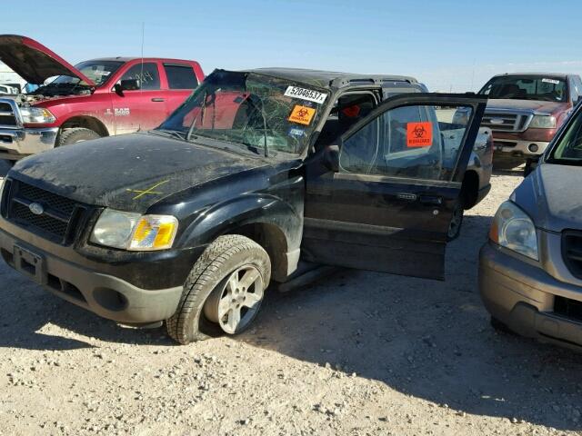 1FMZU67K85UB94942 - 2005 FORD EXPLORER S BLACK photo 2