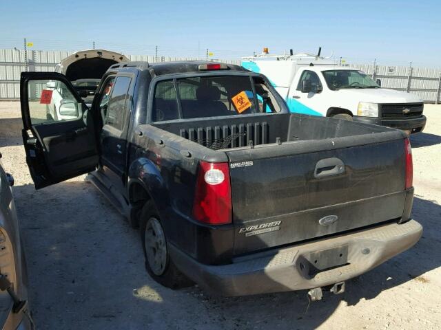 1FMZU67K85UB94942 - 2005 FORD EXPLORER S BLACK photo 3