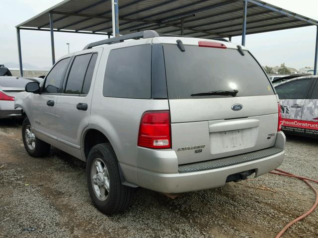 1FMZU73E25UB53776 - 2005 FORD EXPLORER X SILVER photo 3