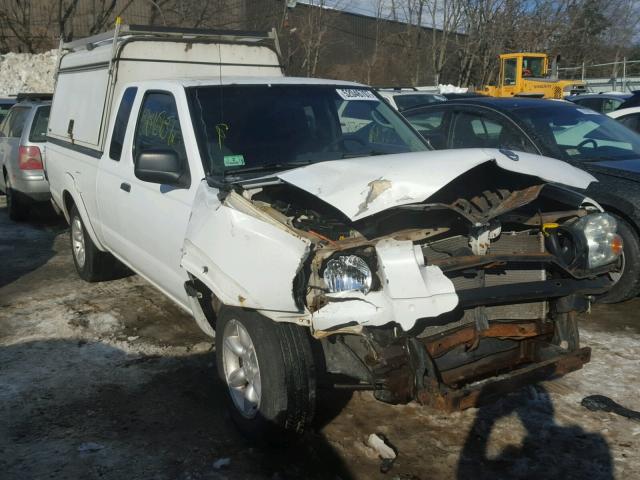 1N6DD26T64C408054 - 2004 NISSAN FRONTIER K WHITE photo 1