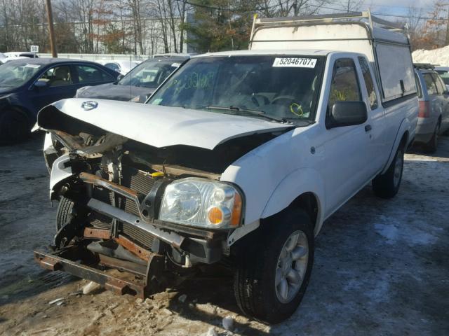 1N6DD26T64C408054 - 2004 NISSAN FRONTIER K WHITE photo 2