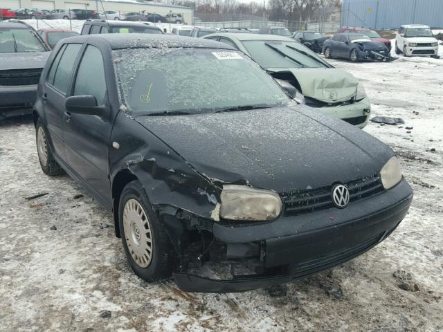 9BWGK61J924004990 - 2002 VOLKSWAGEN GOLF GLS BLACK photo 1