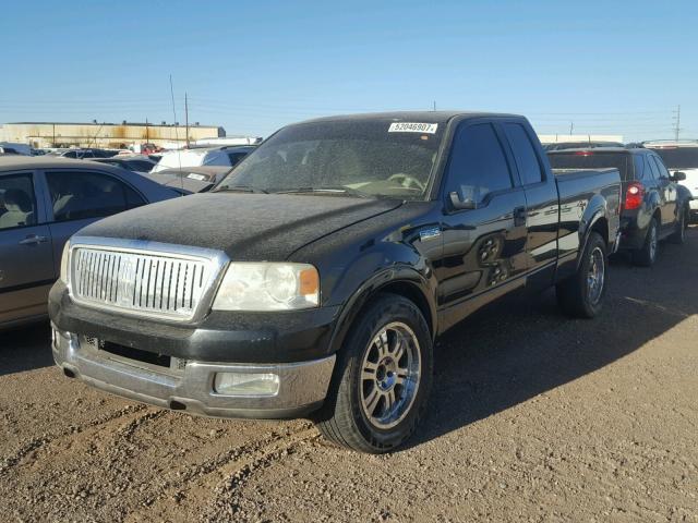 1FTPX12574FA27949 - 2004 FORD F150 BLACK photo 2