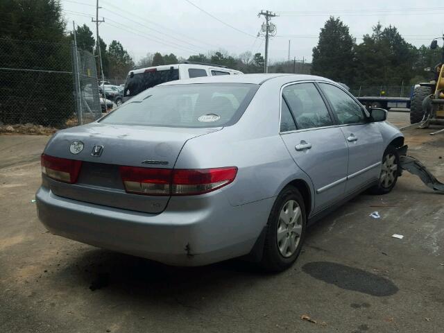 1HGCM56444A060776 - 2004 HONDA ACCORD LX SILVER photo 4