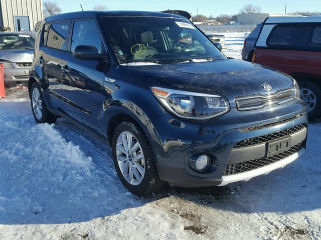 KNDJP3A59J7525594 - 2018 KIA SOUL + BLUE photo 1