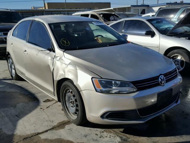 3VWDP7AJ1DM247041 - 2013 VOLKSWAGEN JETTA SE GOLD photo 1