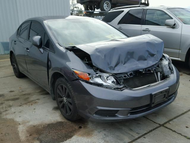 19XFB2F85CE348725 - 2012 HONDA CIVIC EX გრაფიტი ფოტო 1