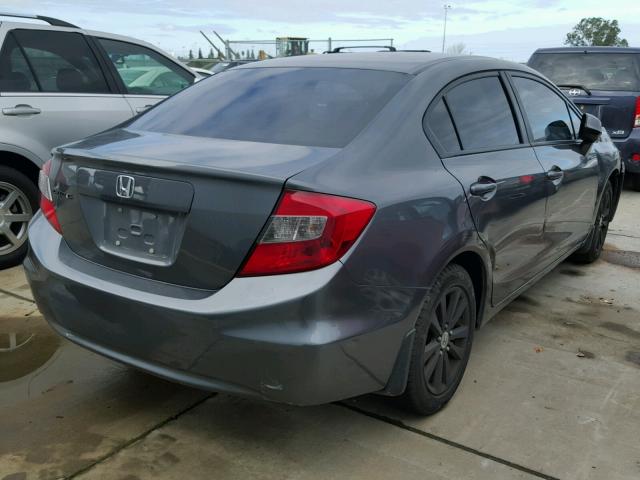 19XFB2F85CE348725 - 2012 HONDA CIVIC EX გრაფიტი ფოტო 4