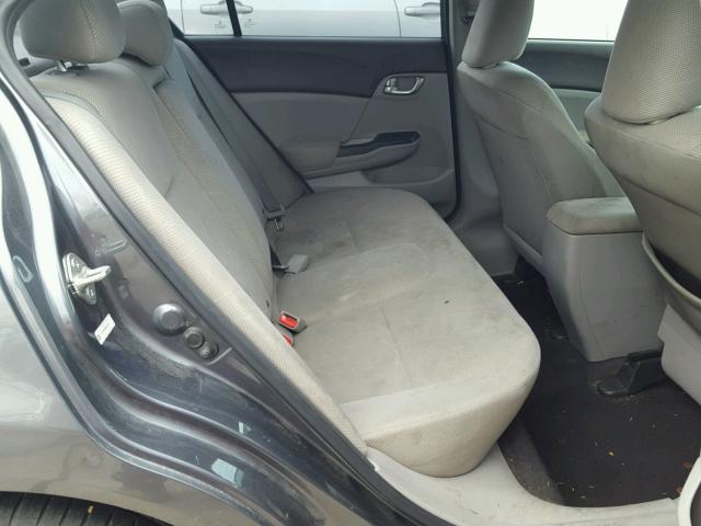 19XFB2F85CE348725 - 2012 HONDA CIVIC EX გრაფიტი ფოტო 6