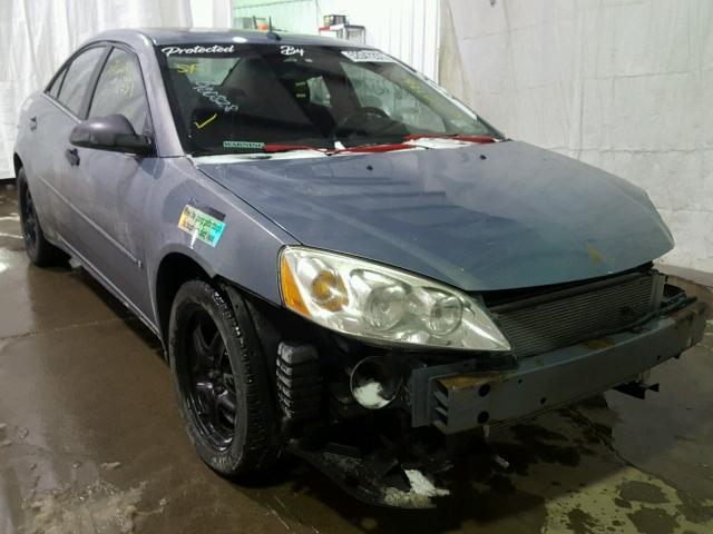 1G2ZG57BX84285208 - 2008 PONTIAC G6 BASE GRAY photo 1