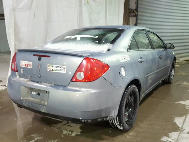 1G2ZG57BX84285208 - 2008 PONTIAC G6 BASE GRAY photo 4