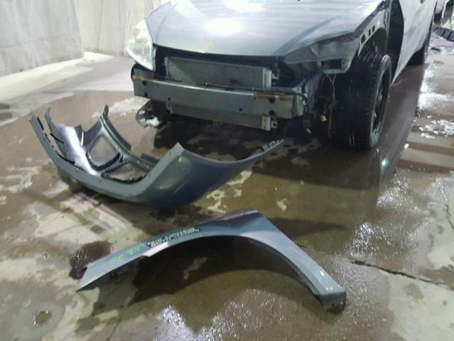 1G2ZG57BX84285208 - 2008 PONTIAC G6 BASE GRAY photo 9