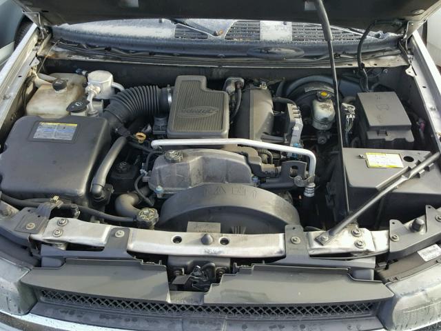 1GNDS13S172287613 - 2007 CHEVROLET TRAILBLAZE SILVER photo 7