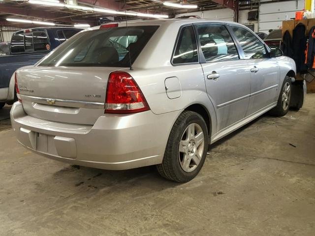 1G1ZT61836F106303 - 2006 CHEVROLET MALIBU MAX SILVER photo 4