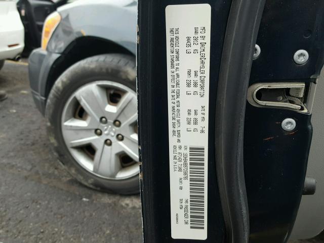 1B3HB48B97D588785 - 2007 DODGE CALIBER SX BLUE photo 10