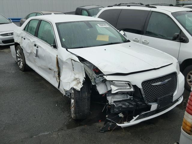 2C3CCAEG1JH127261 - 2018 CHRYSLER 300 LIMITE WHITE photo 1