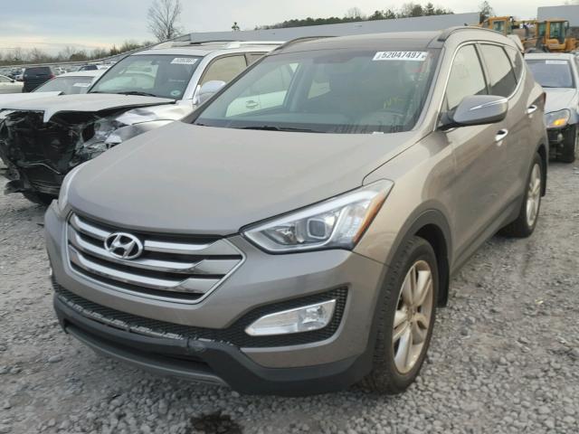 5XYZW4LA6GG333499 - 2016 HYUNDAI SANTA FE S GRAY photo 2