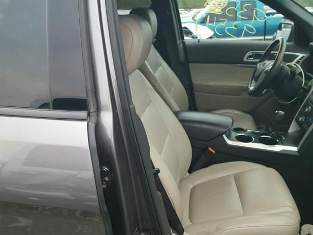 1FMHK7D82BGA09326 - 2011 FORD EXPLORER X CHARCOAL photo 5