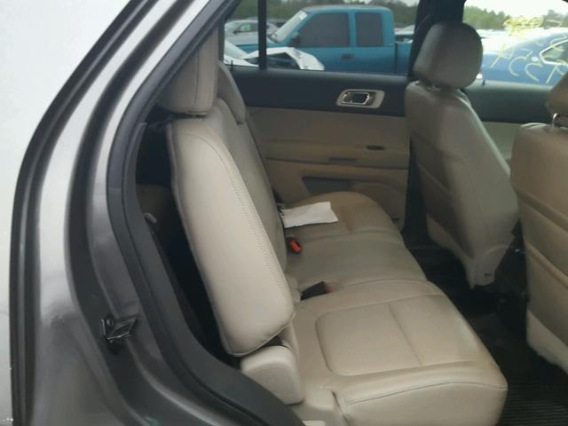 1FMHK7D82BGA09326 - 2011 FORD EXPLORER X CHARCOAL photo 6