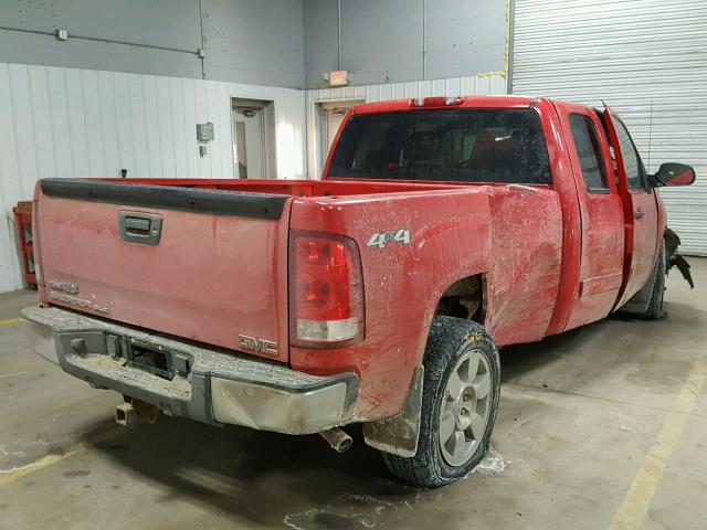 1GTEK29069Z141243 - 2009 GMC SIERRA K15 RED photo 3