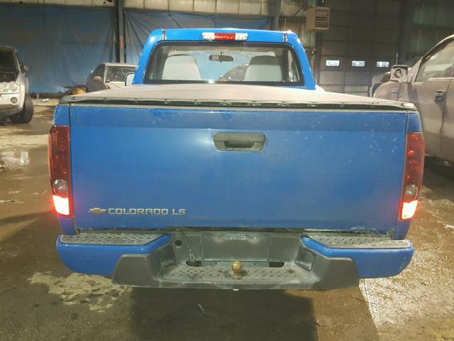 1GCCS149788122843 - 2008 CHEVROLET COLORADO BLUE photo 6