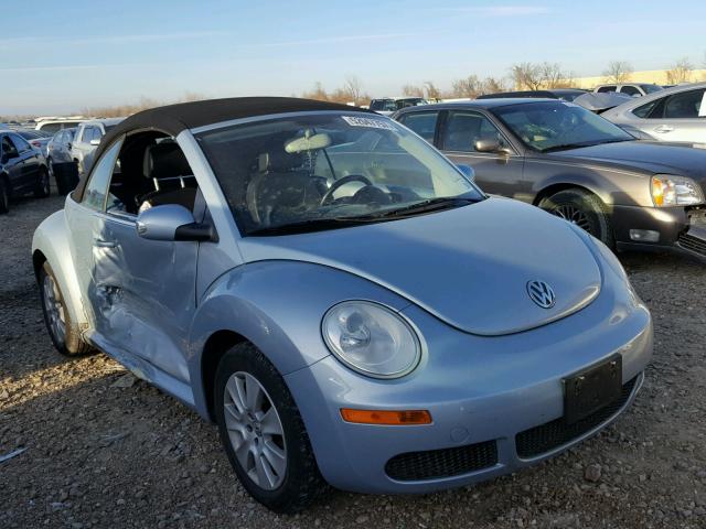 3VWRF31Y59M401952 - 2009 VOLKSWAGEN NEW BEETLE 蓝色 照片 1