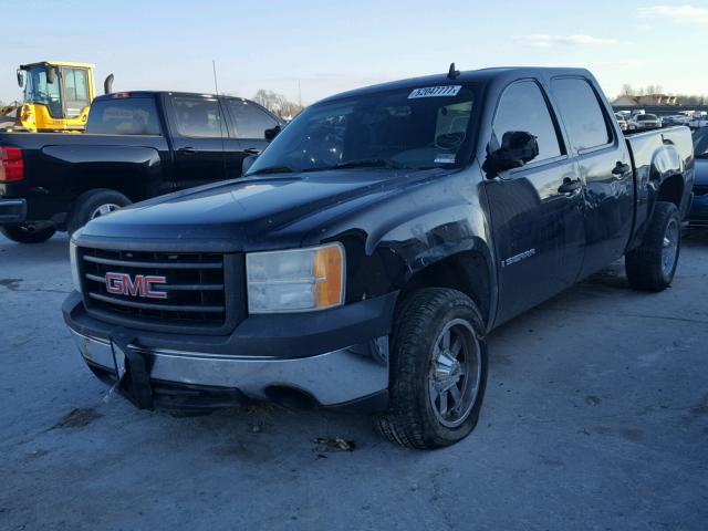 2GTEC13C571598030 - 2007 GMC NEW SIERRA BLACK photo 2