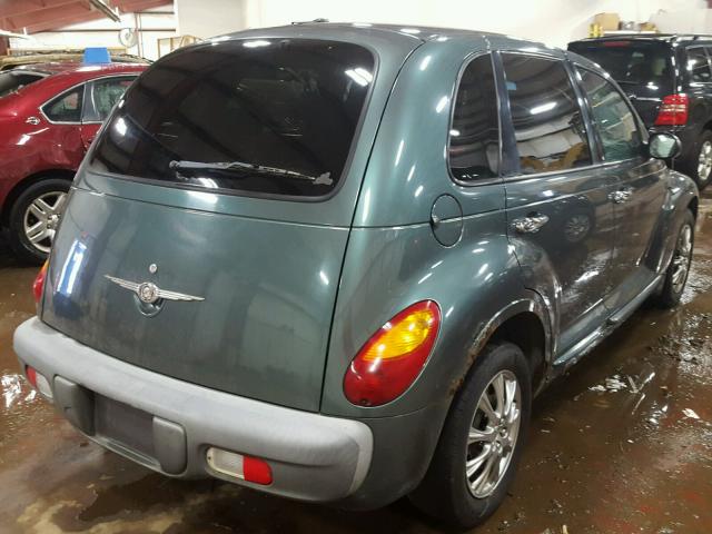 3C4FY48BX3T606252 - 2003 CHRYSLER PT CRUISER GREEN photo 4