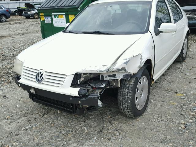 3VWRK69M92M094905 - 2002 VOLKSWAGEN JETTA GL WHITE photo 9