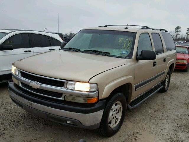 3GNEC16Z45G127904 - 2005 CHEVROLET SUBURBAN C GOLD photo 2