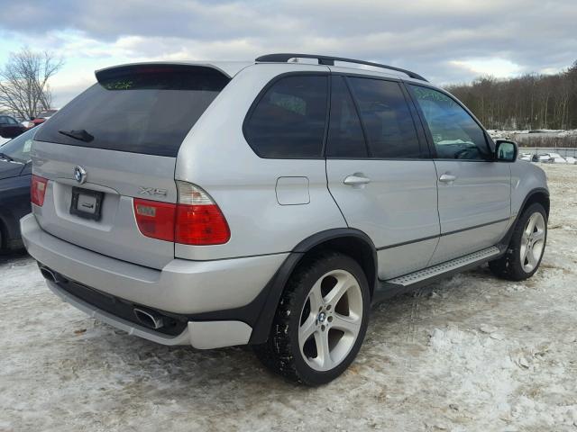 5UXFB93572LN78368 - 2002 BMW X5 4.6IS SILVER photo 4