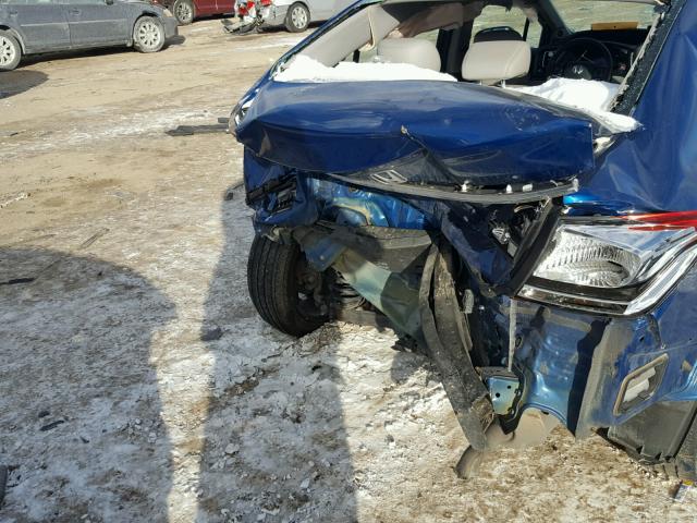 2HGFB2F97EH544392 - 2014 HONDA CIVIC EXL 蓝色 照片 9