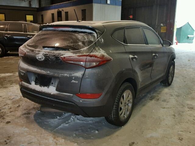 KM8J3CA45GU050907 - 2016 HYUNDAI TUCSON LIM GRAY photo 4