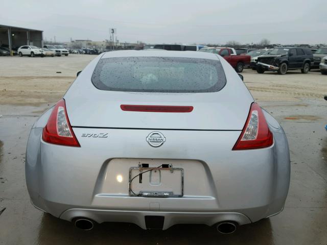 JN1AZ4EHXAM506528 - 2010 NISSAN 370Z SILVER photo 6