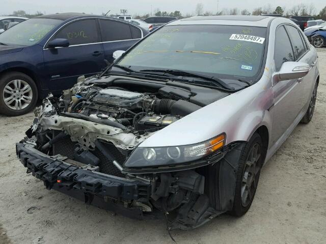 19UUA76578A002524 - 2008 ACURA TL TYPE S SILVER photo 2