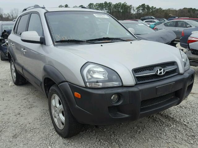 KM8JN12D55U087787 - 2005 HYUNDAI TUCSON GLS GRAY photo 1