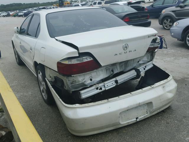 19UUA56833A064655 - 2003 ACURA 3.2TL TYPE WHITE photo 3