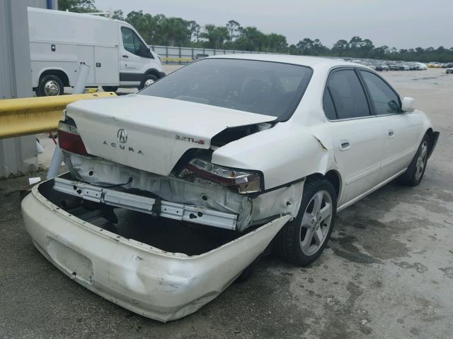 19UUA56833A064655 - 2003 ACURA 3.2TL TYPE WHITE photo 4