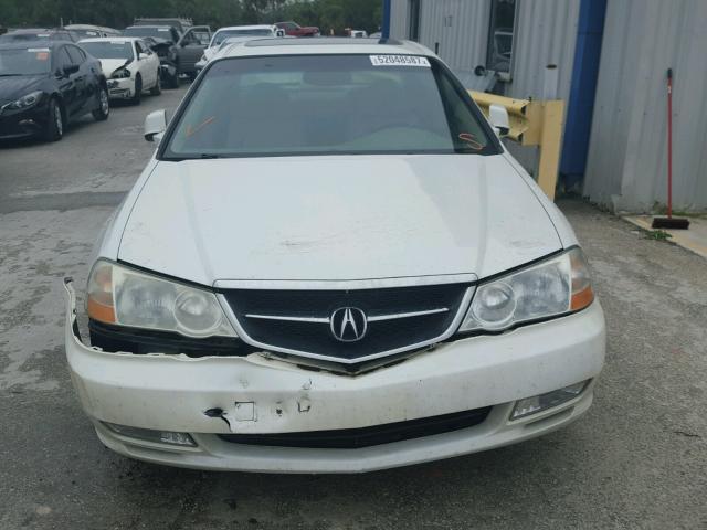 19UUA56833A064655 - 2003 ACURA 3.2TL TYPE WHITE photo 9