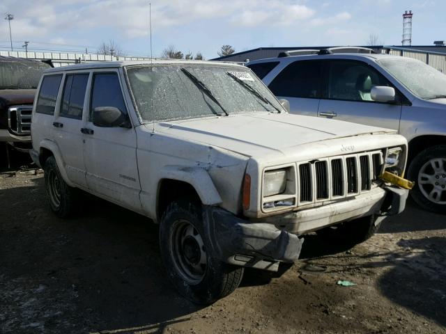 1J4FT48S21L521990 - 2001 JEEP CHEROKEE S WHITE photo 1