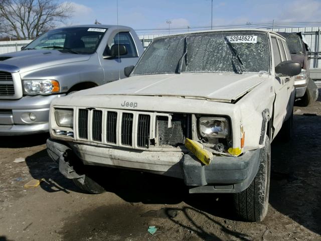 1J4FT48S21L521990 - 2001 JEEP CHEROKEE S WHITE photo 9