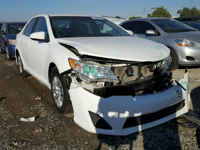 4T1BF1FK9CU554460 - 2012 TOYOTA CAMRY BASE WHITE photo 1