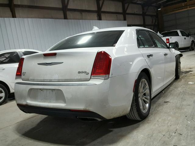 2C3CCAEGXGH351010 - 2016 CHRYSLER 300C WHITE photo 4